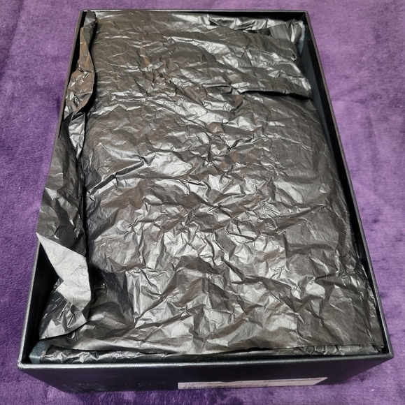 NIB Saint Laurent Tribute Genuine Shearling Heel Sandal - Picture 6 of 12